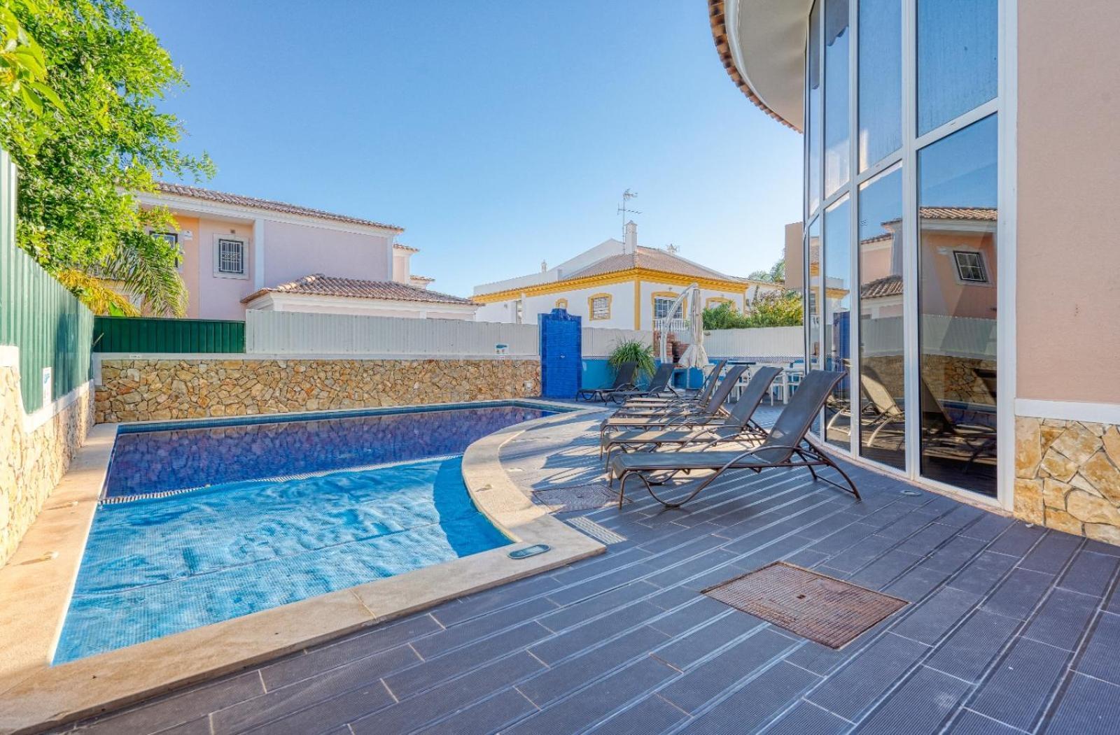 Full Private 300Sqm Villa Jacuzzi Heated Pool Ideal & Quiet Location Albufeira Kültér fotó